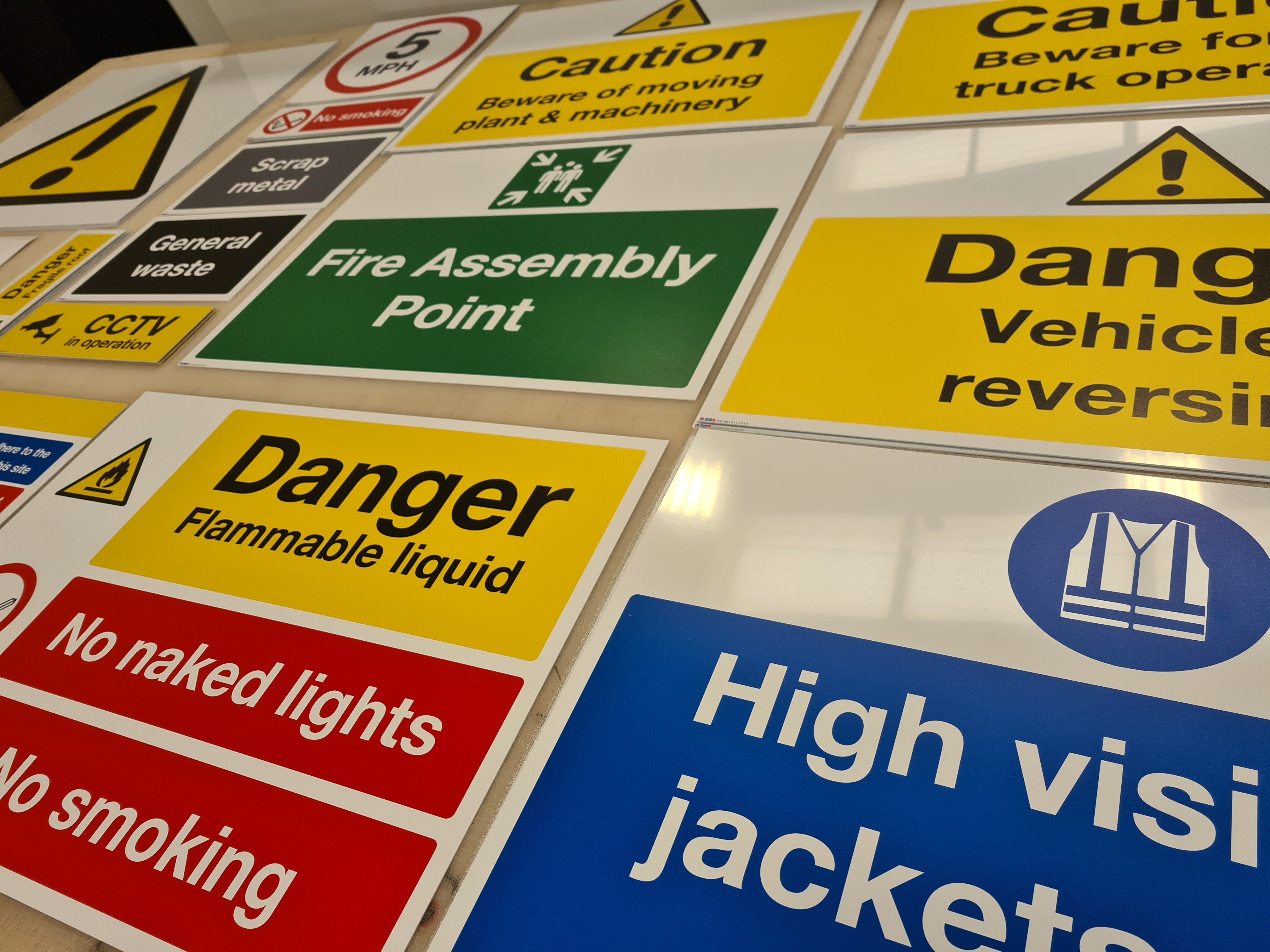 British Safety Signs Signage