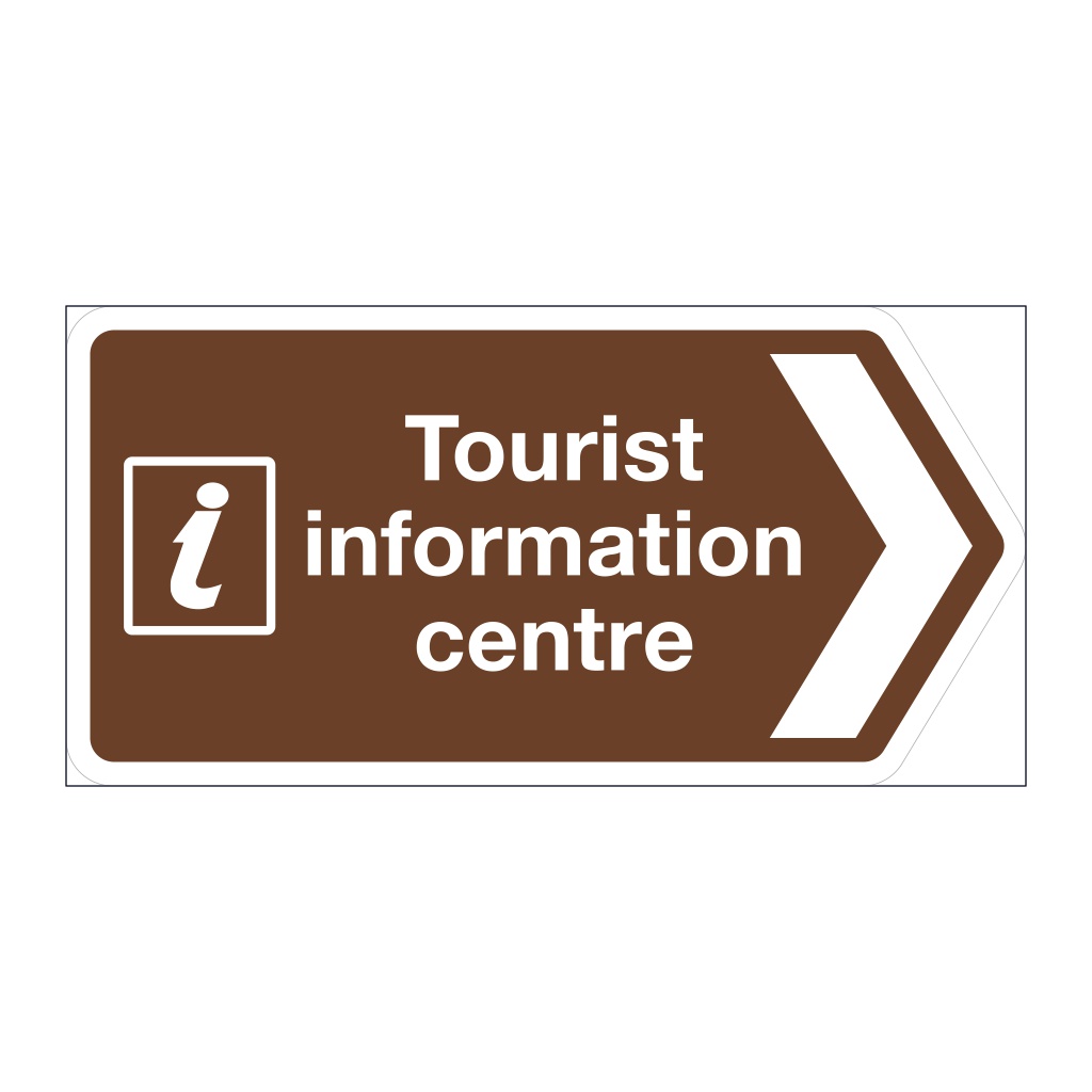 Tourist information sign