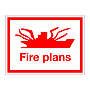 Fire plans (Marine sign)