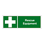 Rescue equipment with text (Marine Sign)