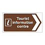 Tourist information sign