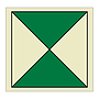 Watertight escape hatch (Marine sign)